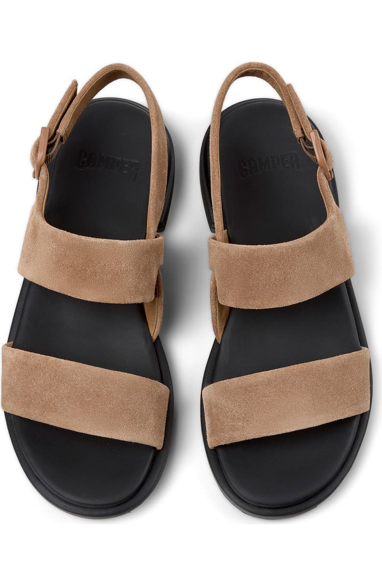 Camper Edy Slingback Sandal, Alternate, color, Medium Brown