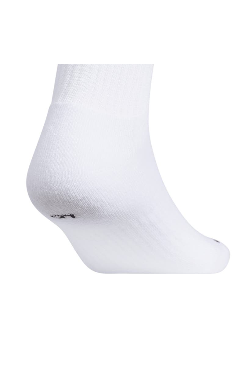 adidas Originals Trefoil 3-Pack Crew Socks, Alternate, color, White/ Black/ Wonder White