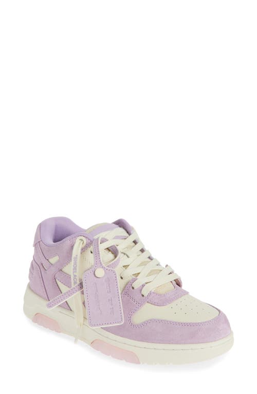 Off-white Out Of Office Sneakers In Lavander - Ivory