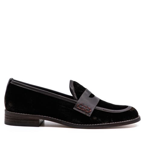 Camila Velvet Loafer