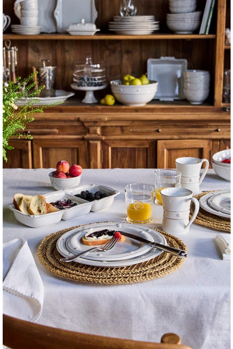 'Berry and Thread' Salad Plate, Alternate, color, WHITEWASH