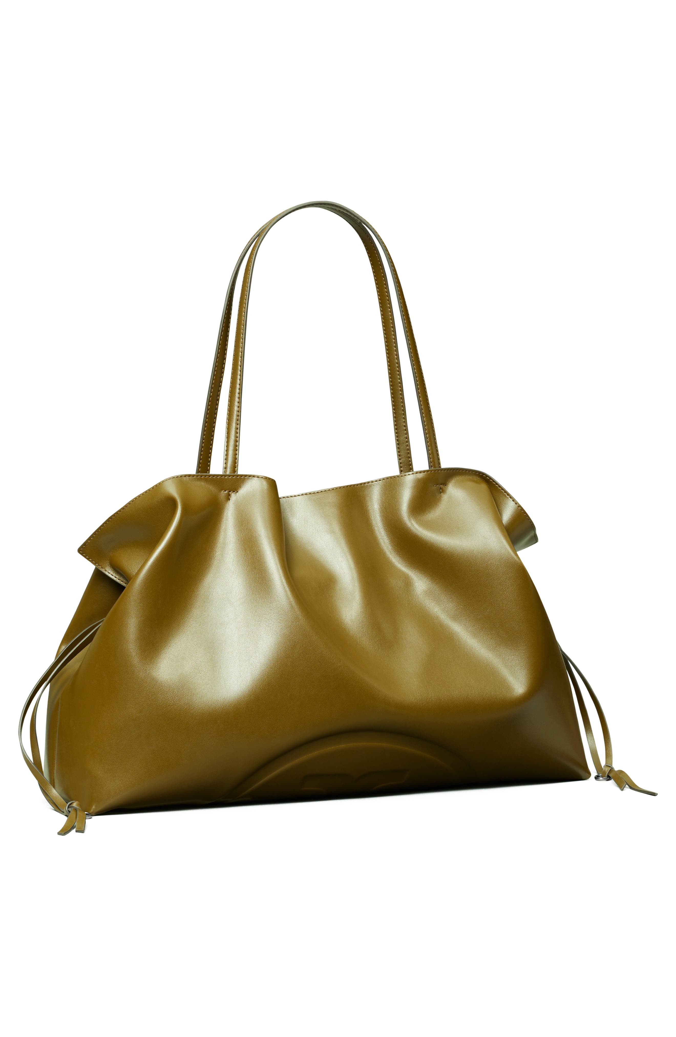 Ella Natuura™ Drawstring Tote, Alternate, color, DARK OLIVE