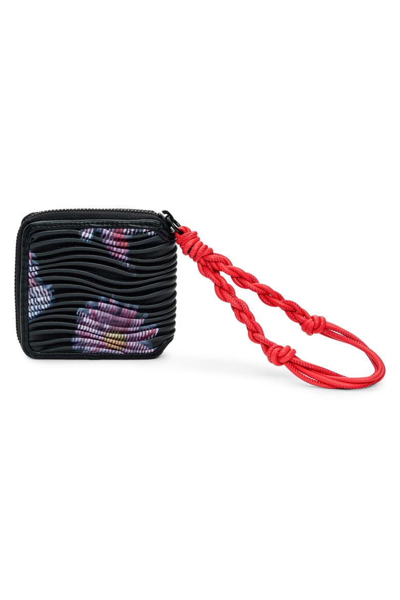 Faux Leather Wallet, Alternate, color, BLACK