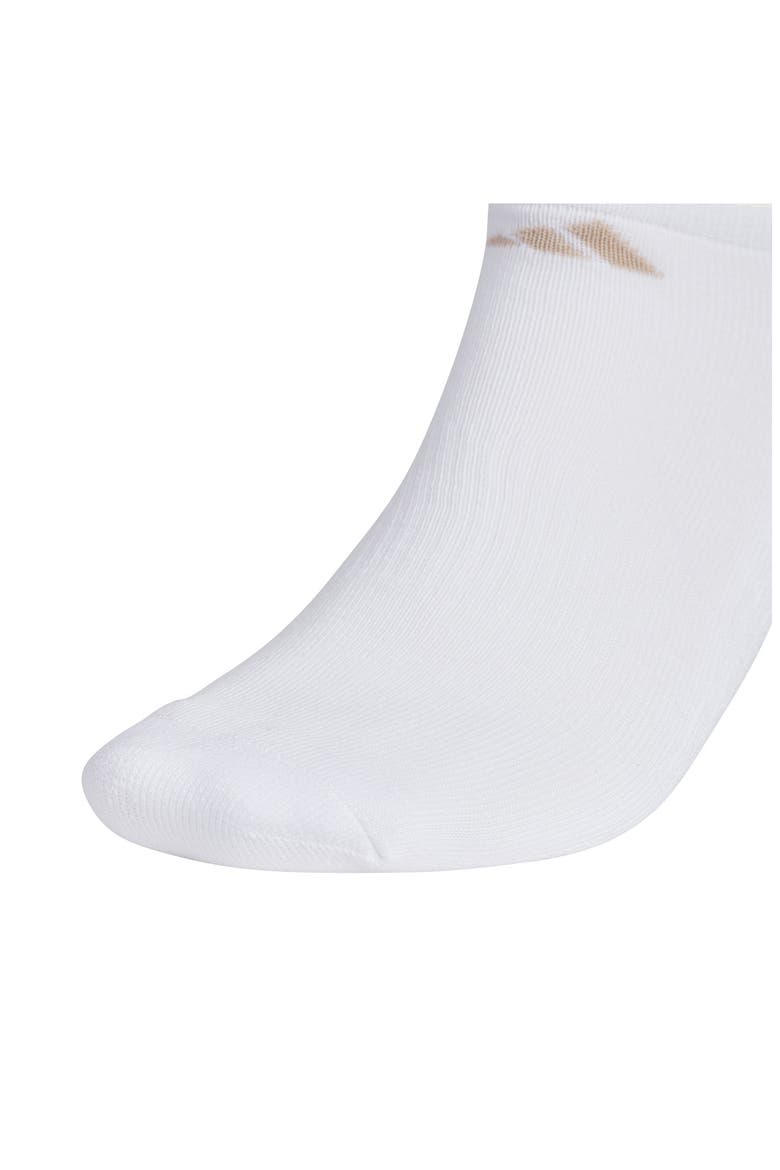 3-Pack AEROREADY Athletic Cushioned Low Cut Socks, Alternate, color, WHITE