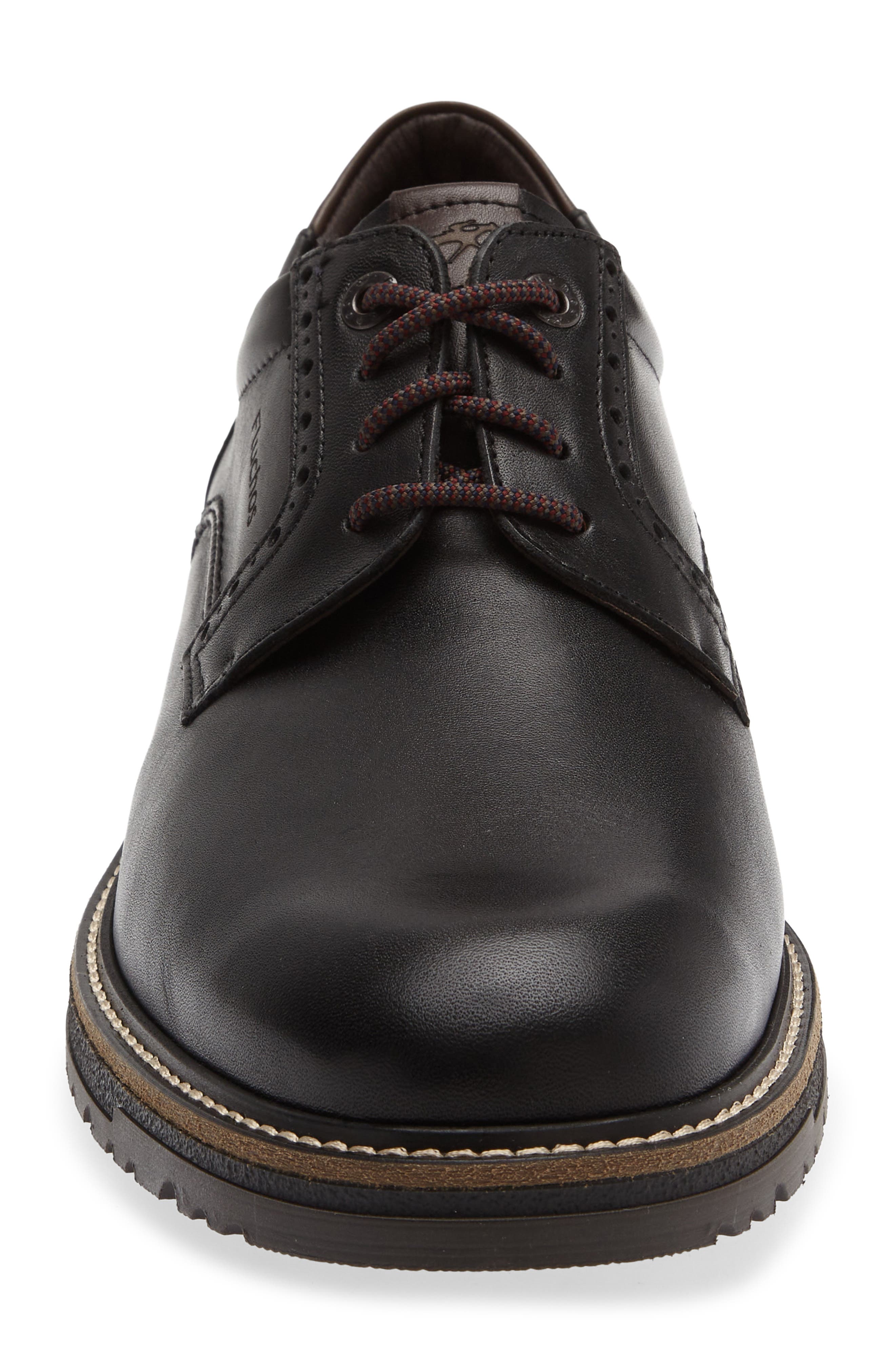 Buggy Lace-Up Oxford, Alternate, color, BLACK