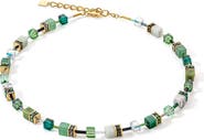 COEUR DE LION Geocube Iconic Precious Necklace