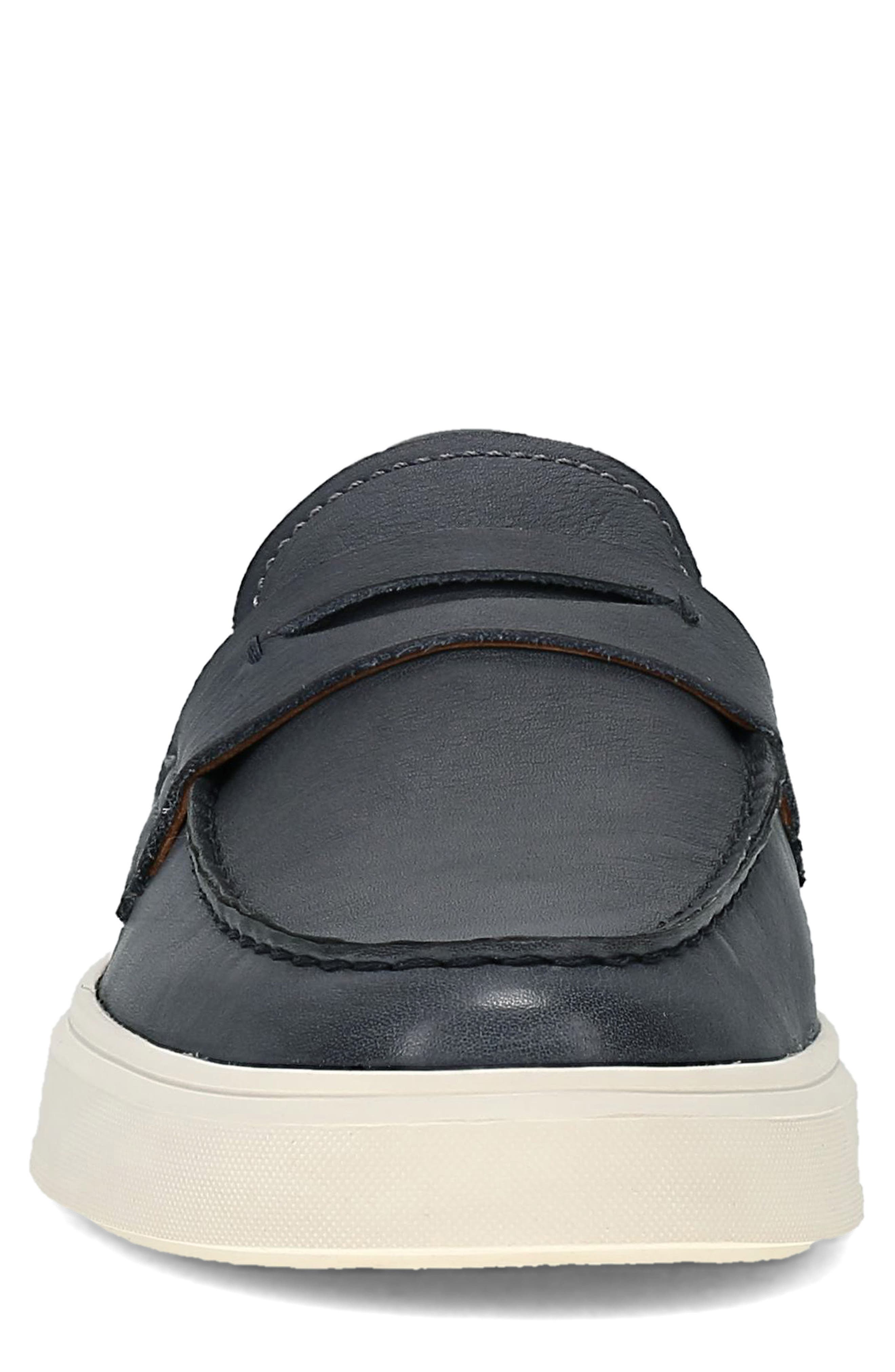 Beau Penny Loafer Sneaker, Alternate, color, DENIM