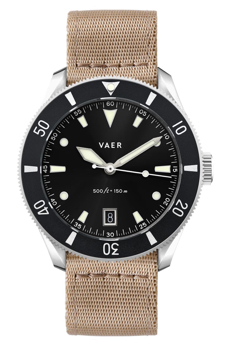 DS2 Meridian Navy Watch, 39mm, Main, color, BLACK