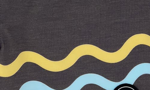 Feather 4 Arrow Kids' Wave Bound Board Shorts In Lava Rock