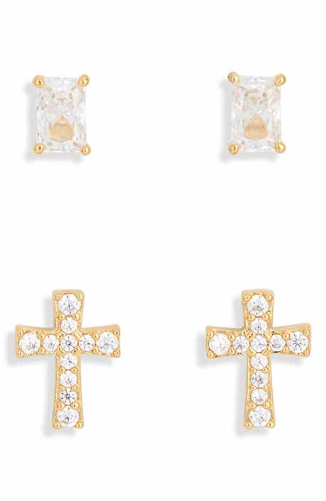 2-Pack Stud Earrings Set