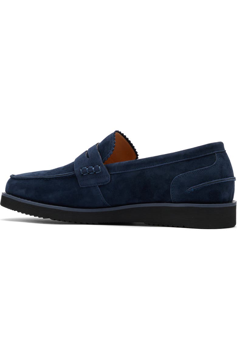 MARC NOLAN Abe Penny Loafer, Alternate, color, Navy