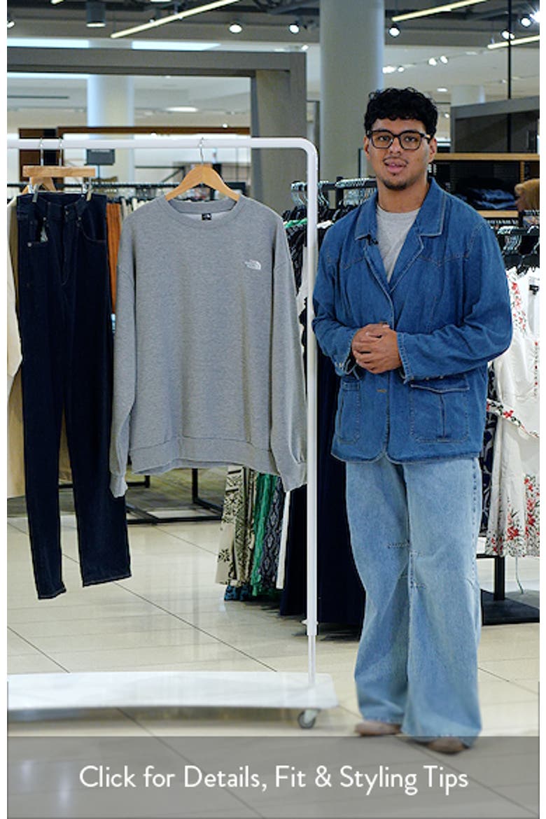 Evolution Simple Dome Oversize Crewneck Sweatshirt video
