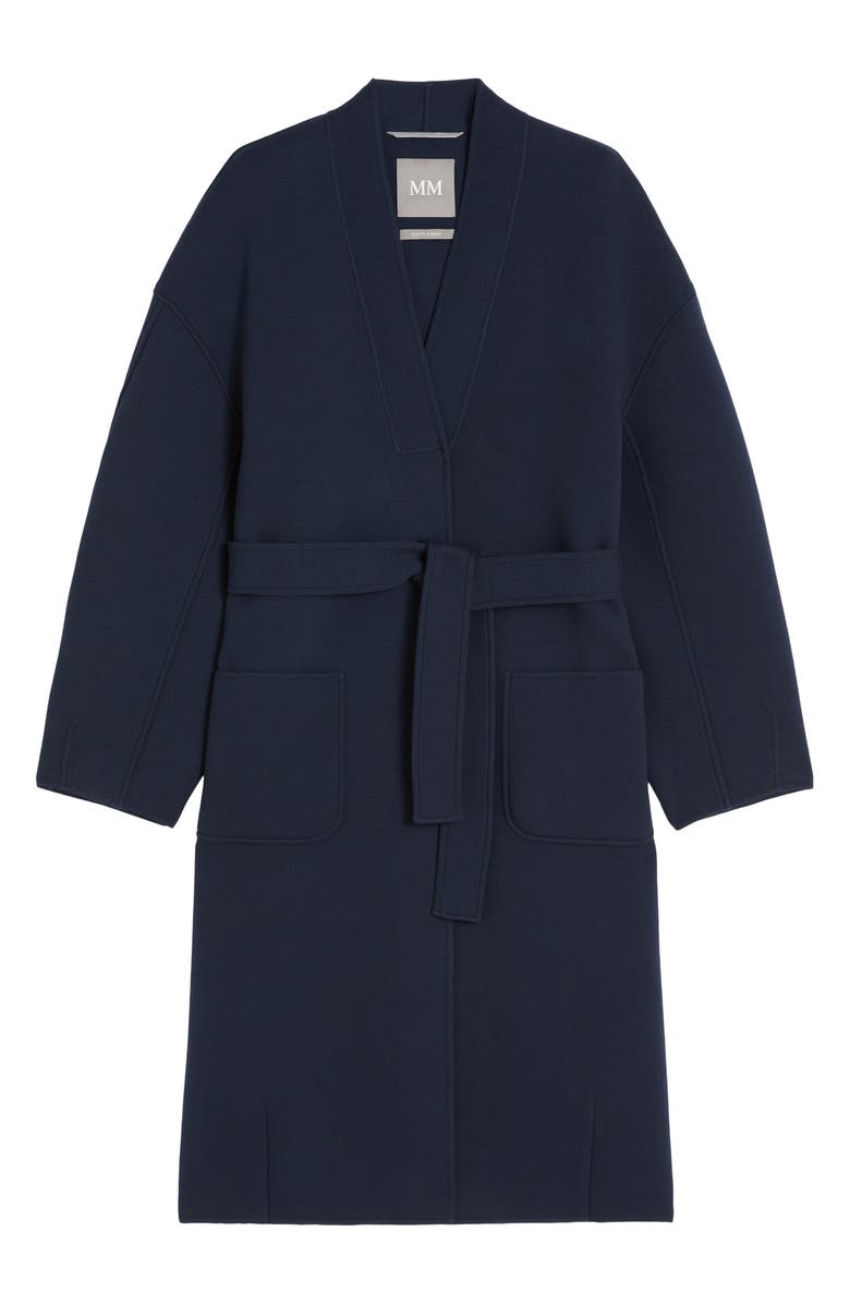 MM by Max Mara Diletta Tie Waist Jacket, Alternate, color, Ultramarine