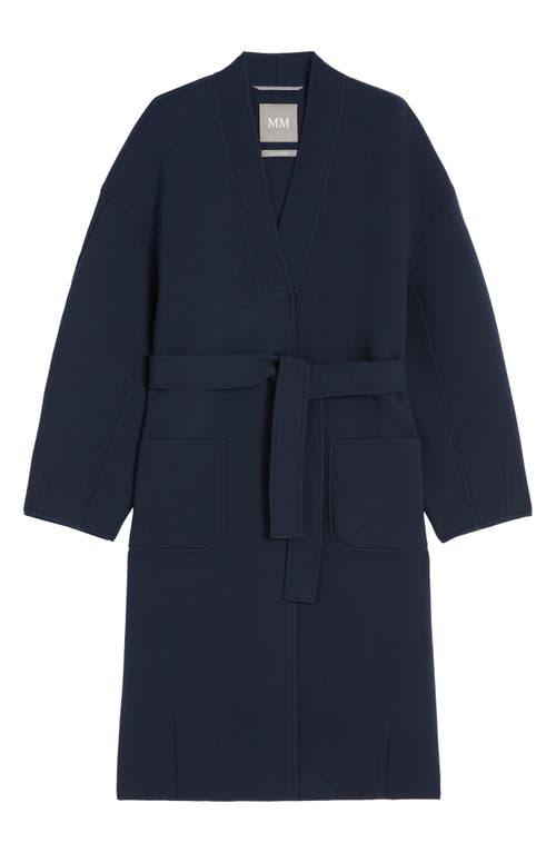 Weekend Max Mara Diletta Tie Waist Jacket In Blue