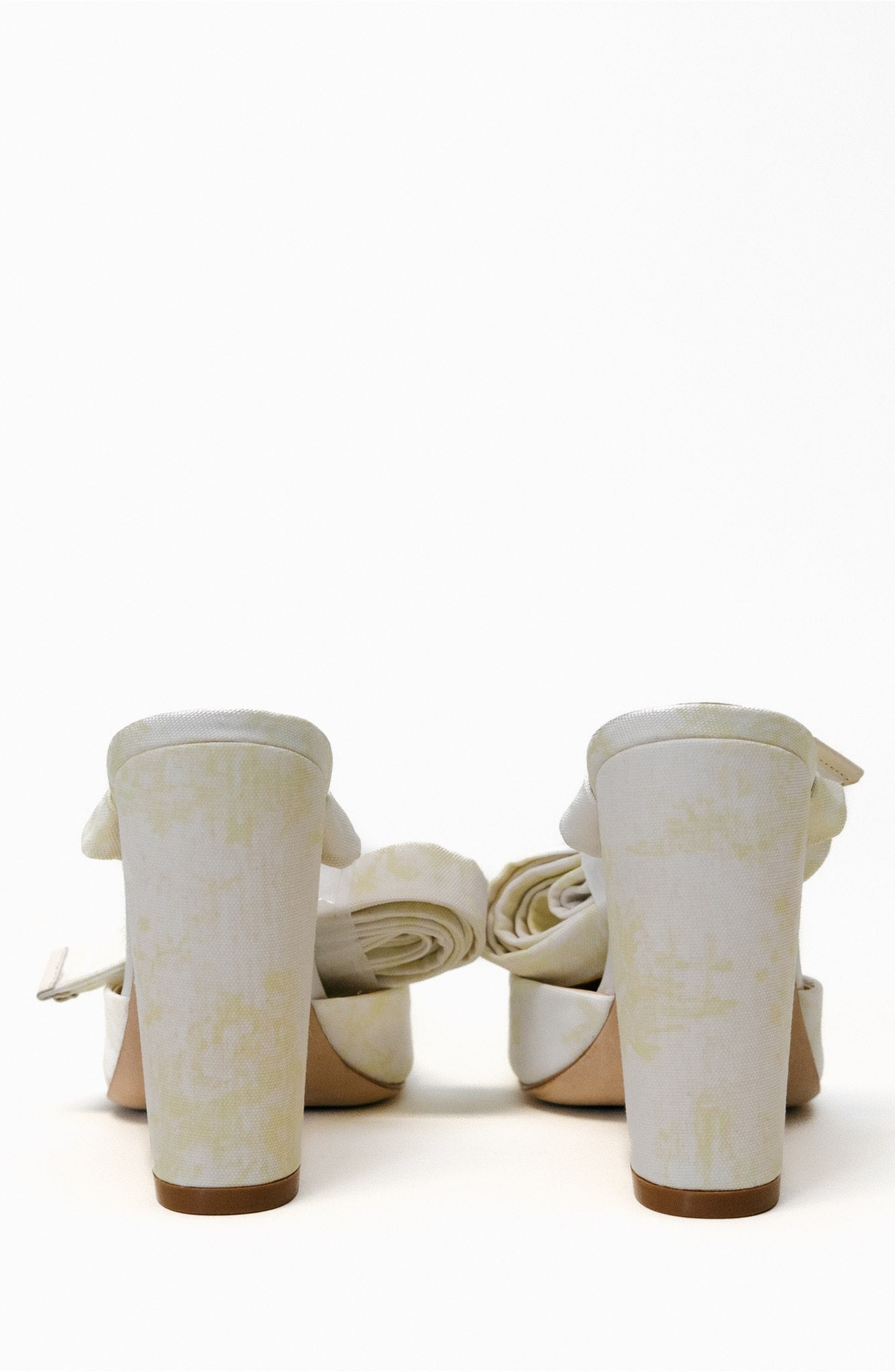 This One's For the Girls Pumps, Alternate, color, Yellow Toile