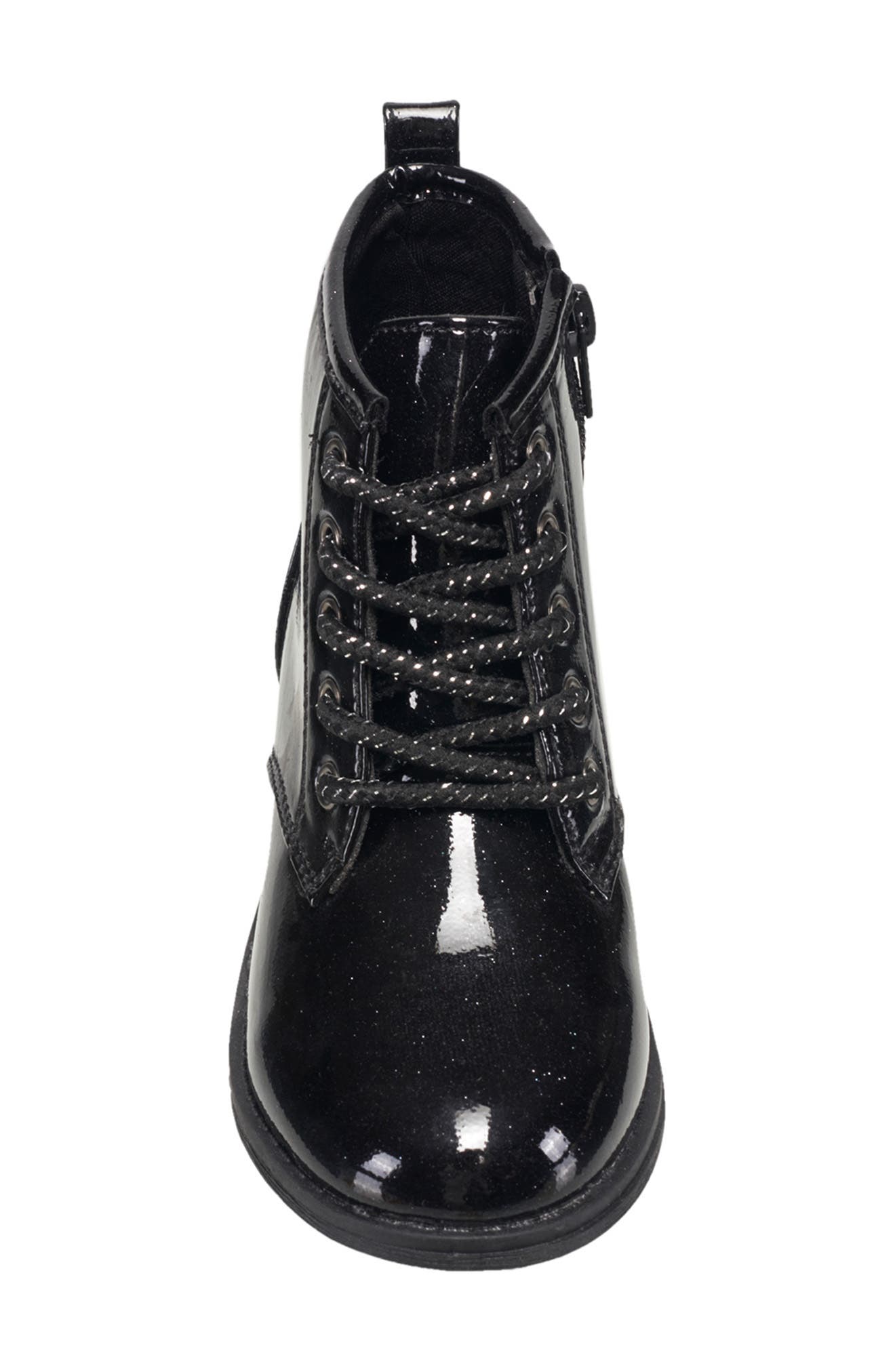 Lucky Brand Kids' Shimmer Boot, Alternate, color, Black