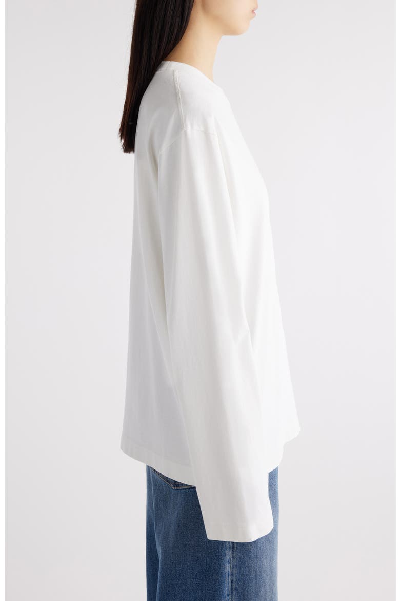 Edden Oversize Organic Cotton Logo Graphic T-Shirt, Alternate, color, OPTIC WHITE