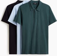 H&M 3-pack Slim Fit Polo Shirt