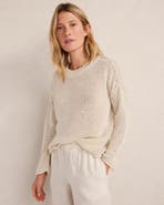 Haven Well Within Linen Tape Yarn Crewneck
