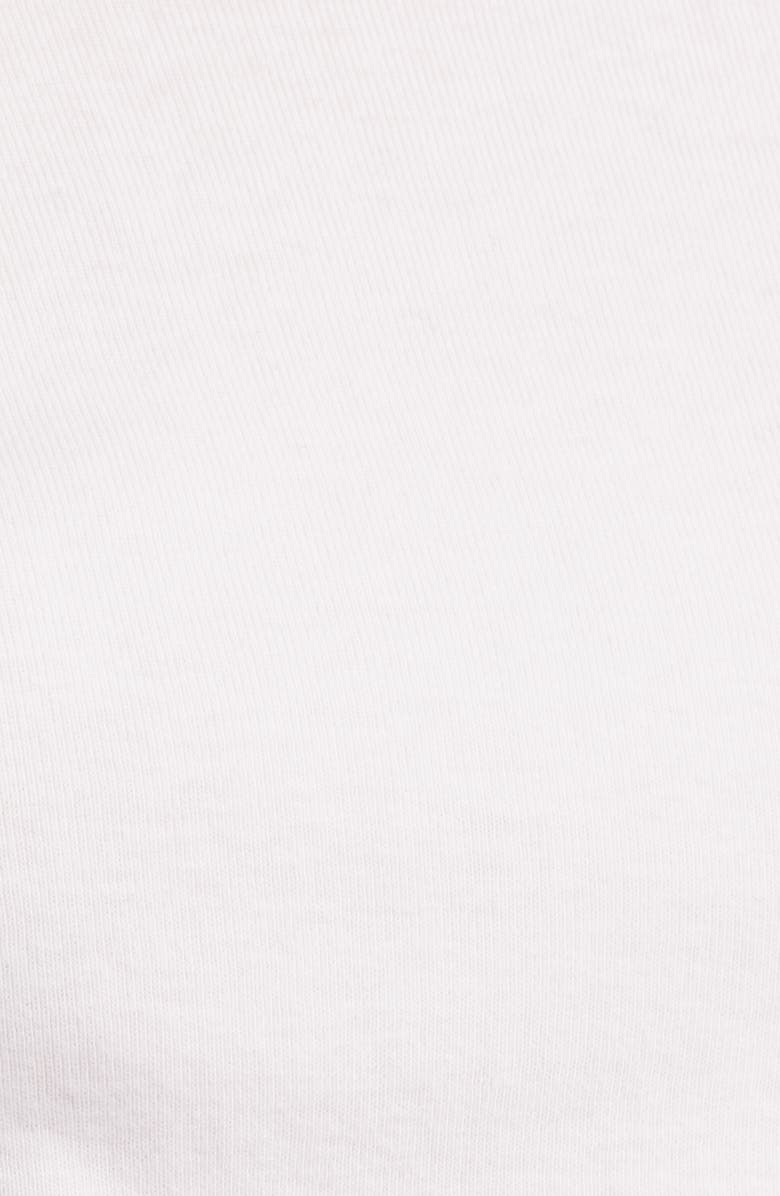 Topshop Everyday Long Sleeve Cotton T-Shirt, Alternate, color, White