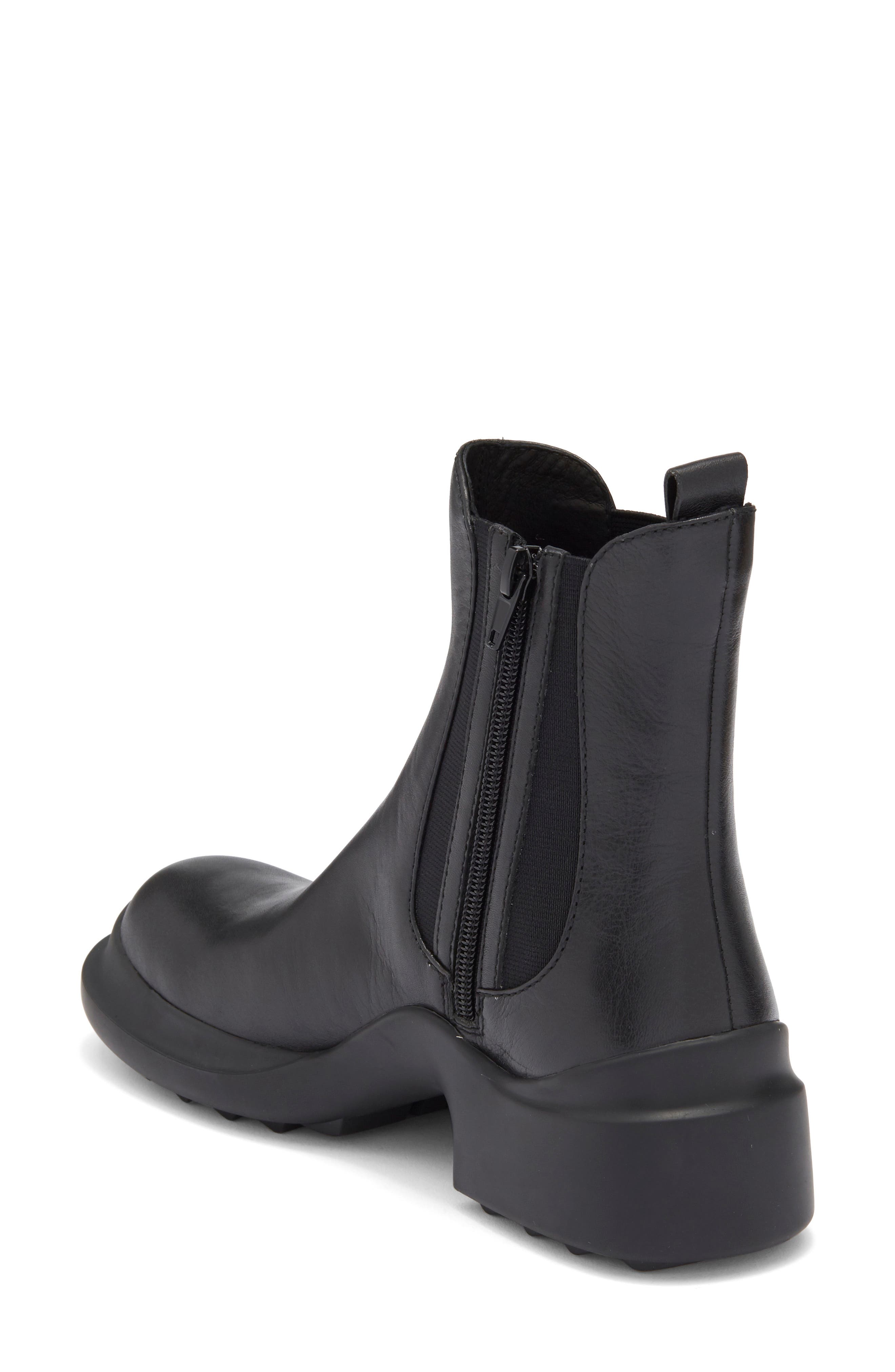 Jeffrey Campbell Avelina Chelsea Boot, Alternate, color, Black