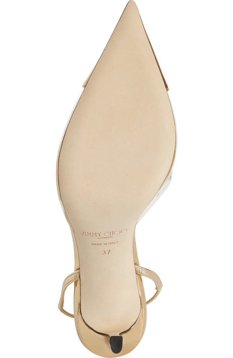 Jimmy Choo Farley Pointy Toe Sandal, Alternate, color,