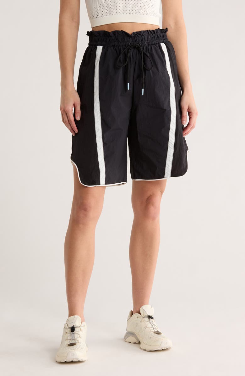 Free People Champ Is Here Shorts, Main, color, Black