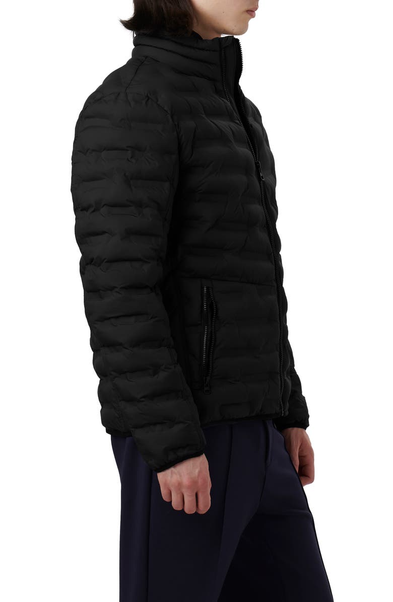 Bugatchi Quilted Bomber Jacket, Alternate, color,