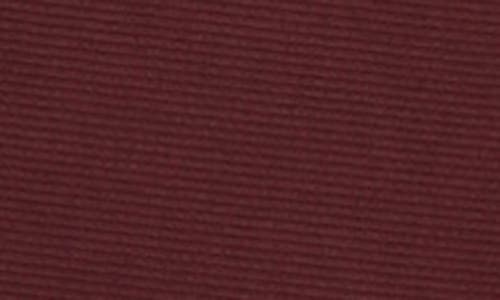 Tailorbyrd Rib Knit Quarter Zip Pullover In Burgundy
