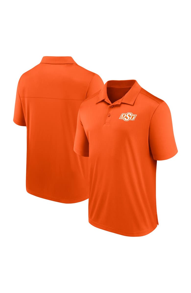 FANATICS Men's Fanatics Branded Orange Oklahoma State Cowboys Left Side Block Polo, Alternate, color,