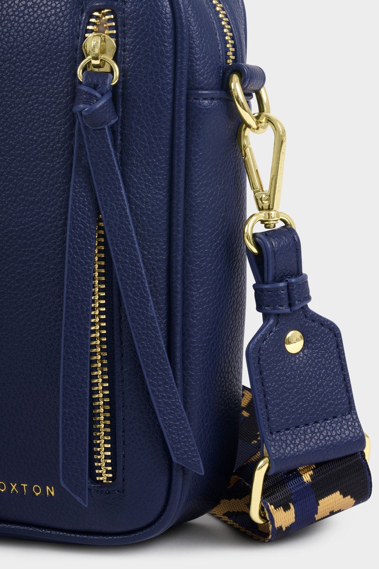 Katie Loxton Hallie Small Crossbody Bag in Midnight Blue, Alternate, color, Midnight Blue
