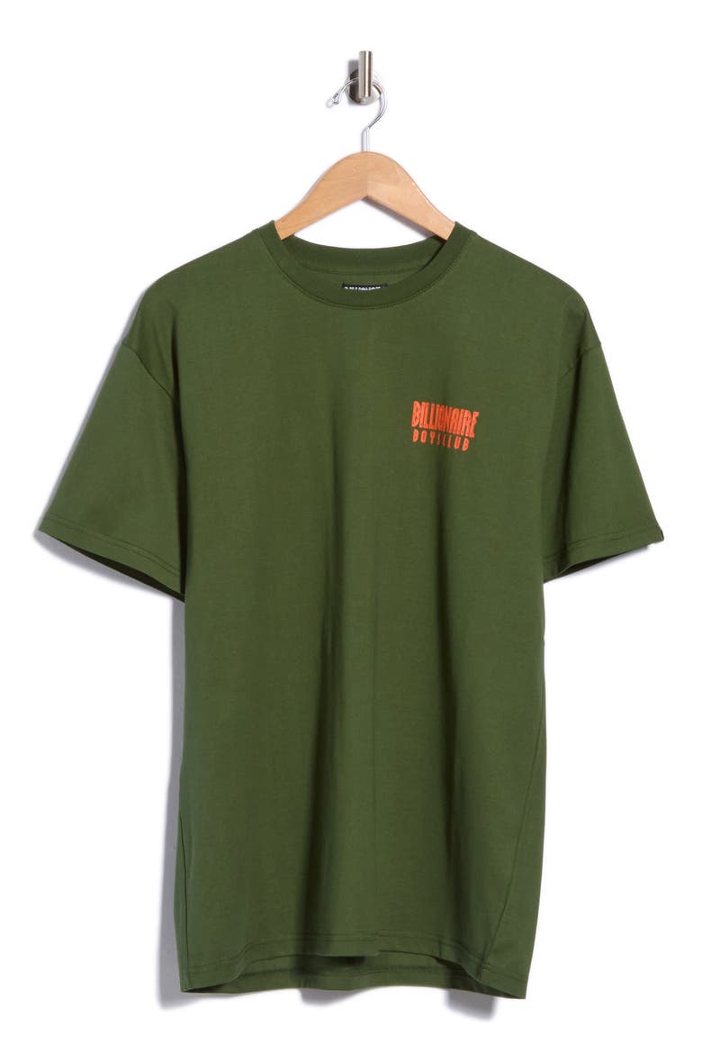 Small Logo Cotton Graphic T-Shirt, Main, color, BLACK FOREST