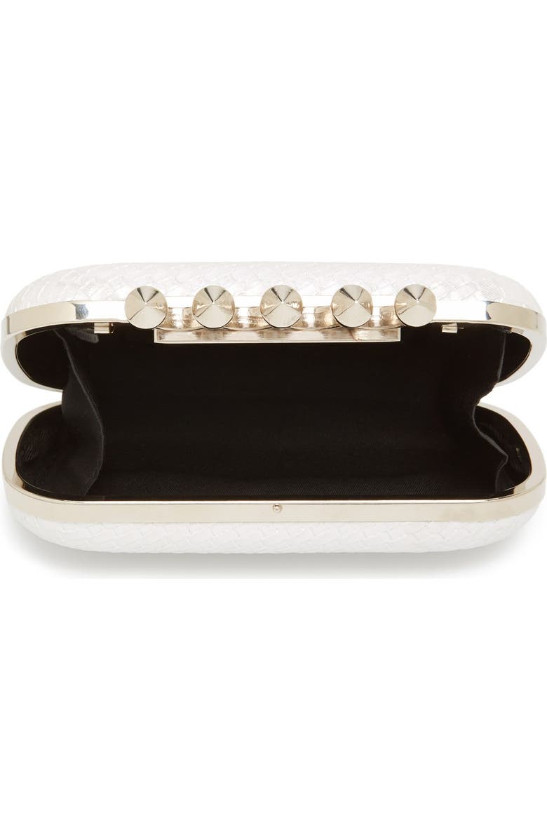 ZZDNU Natasha Couture Natasha Couture Knuckle Clasp Minaudiere, Alternate, color,