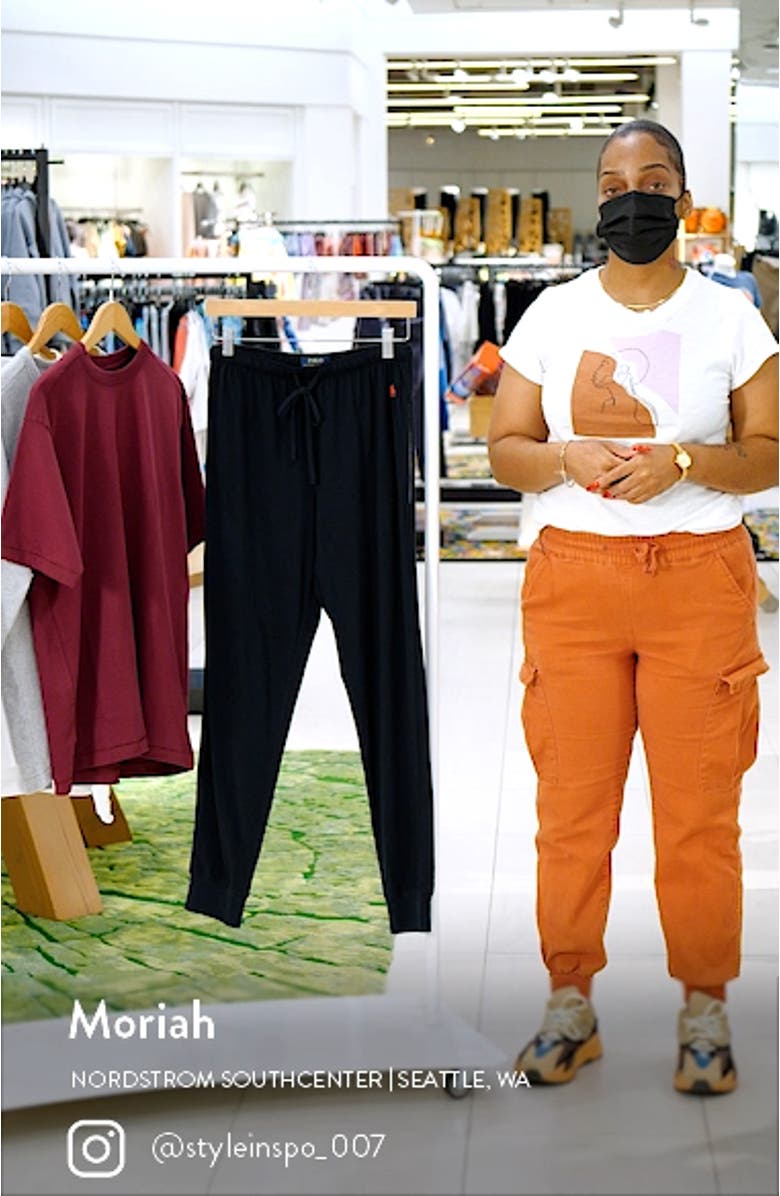 Knit Jogger Pajama Pants, sales video thumbnail