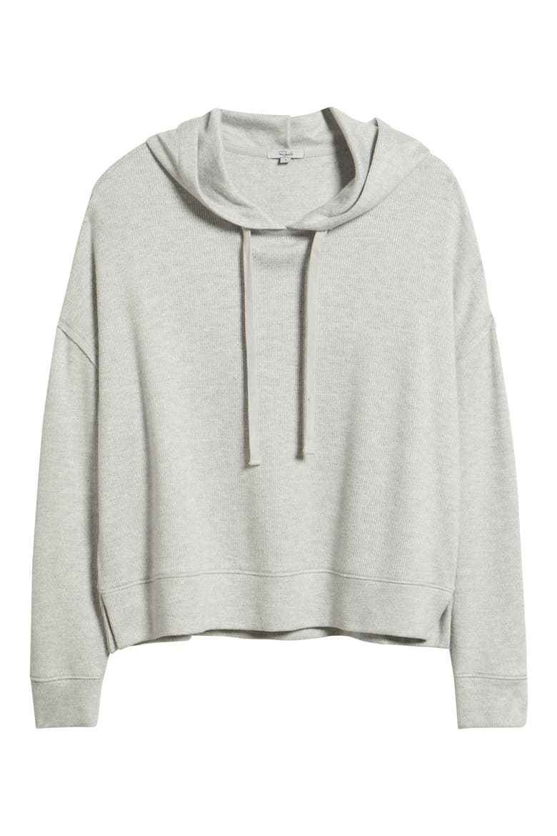 Nico Hoodie, Alternate, color, HEATHER GREY BRUSHED
