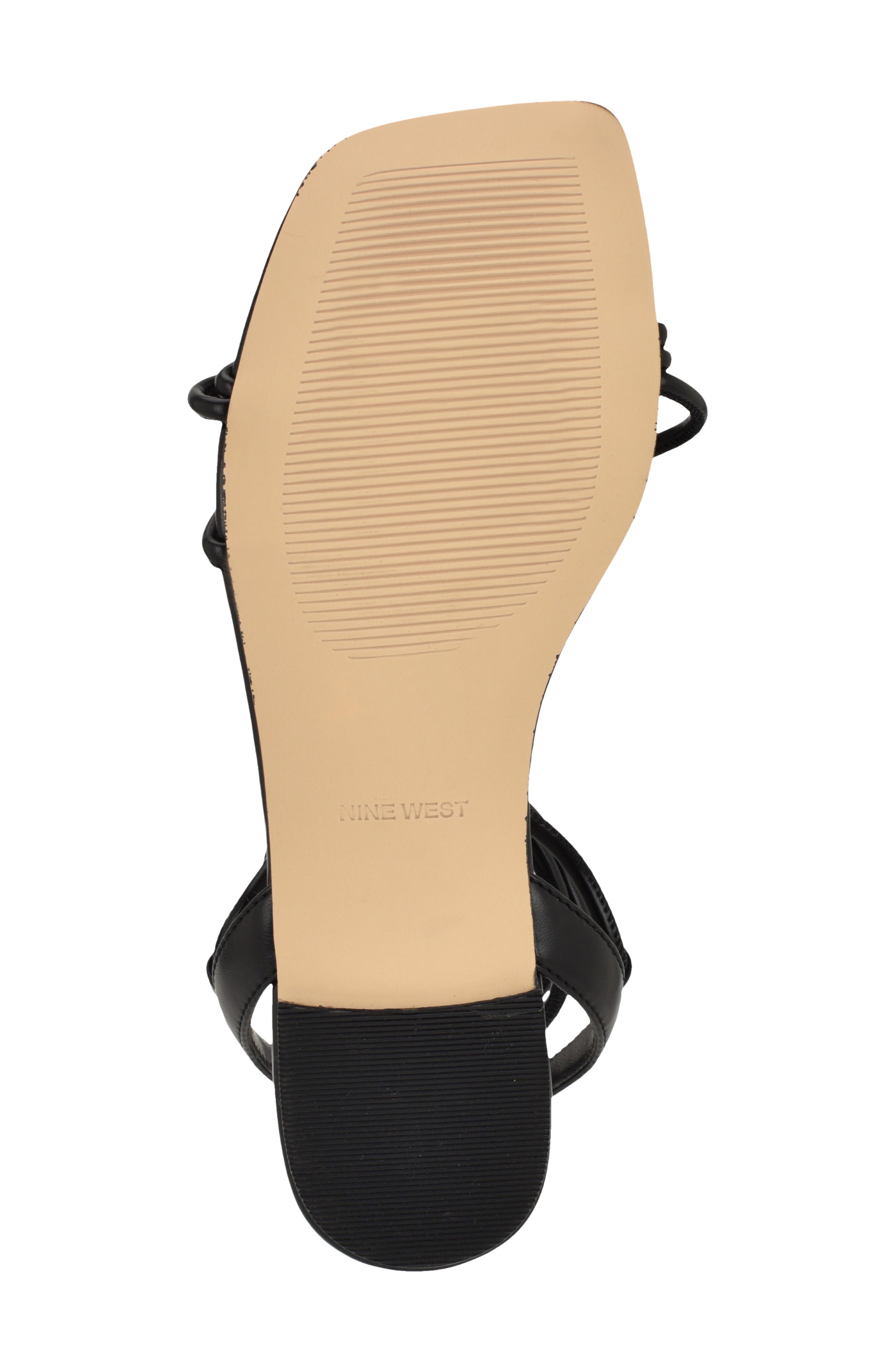 Nine West Niraa Ankle Wrap Sandal, Alternate, color, Black