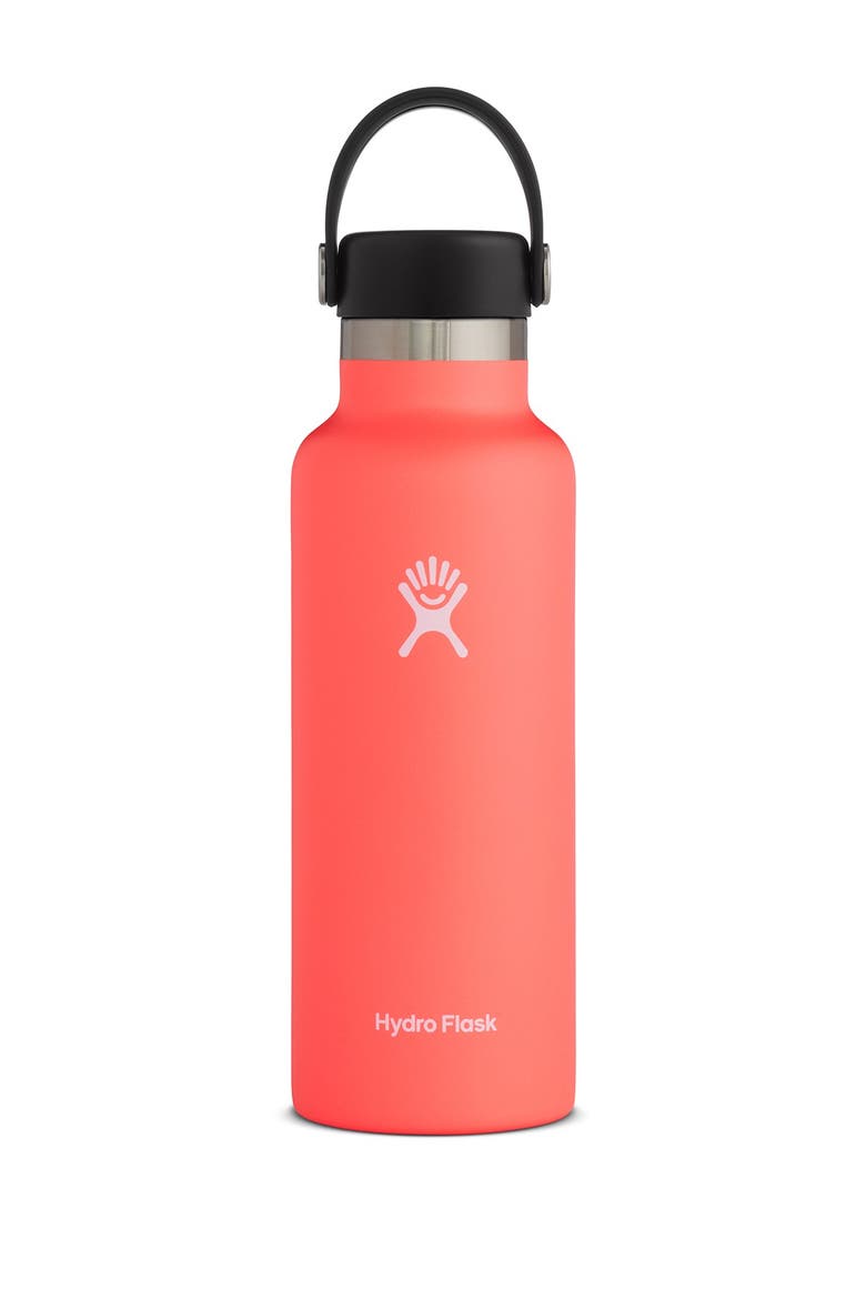 18 oz. Standard Flex Cap Hydro Flask - Hibiscus, Main, color, HIBISCUS