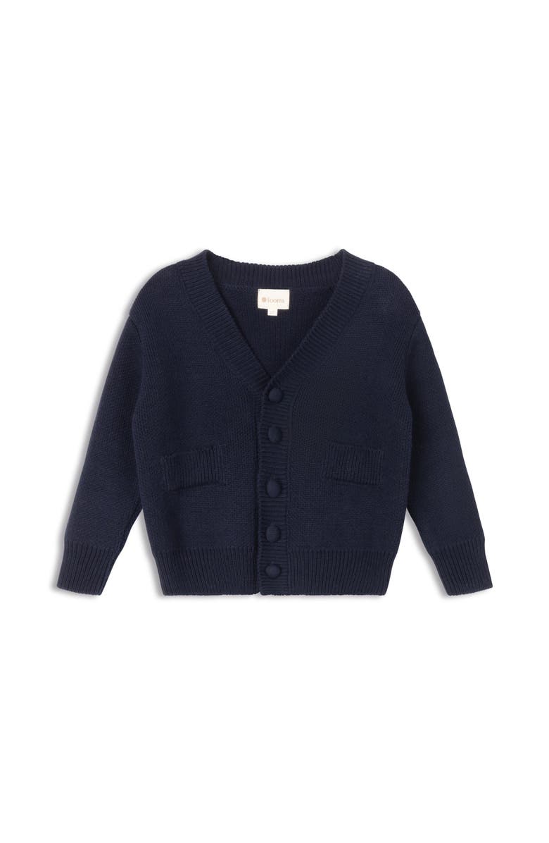 Ely
s 
Co. Looms Dense Knit Collection - Cardigan, Main, color, Navy