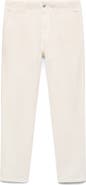 MANGO Slant Pocket Straight Leg Jeans