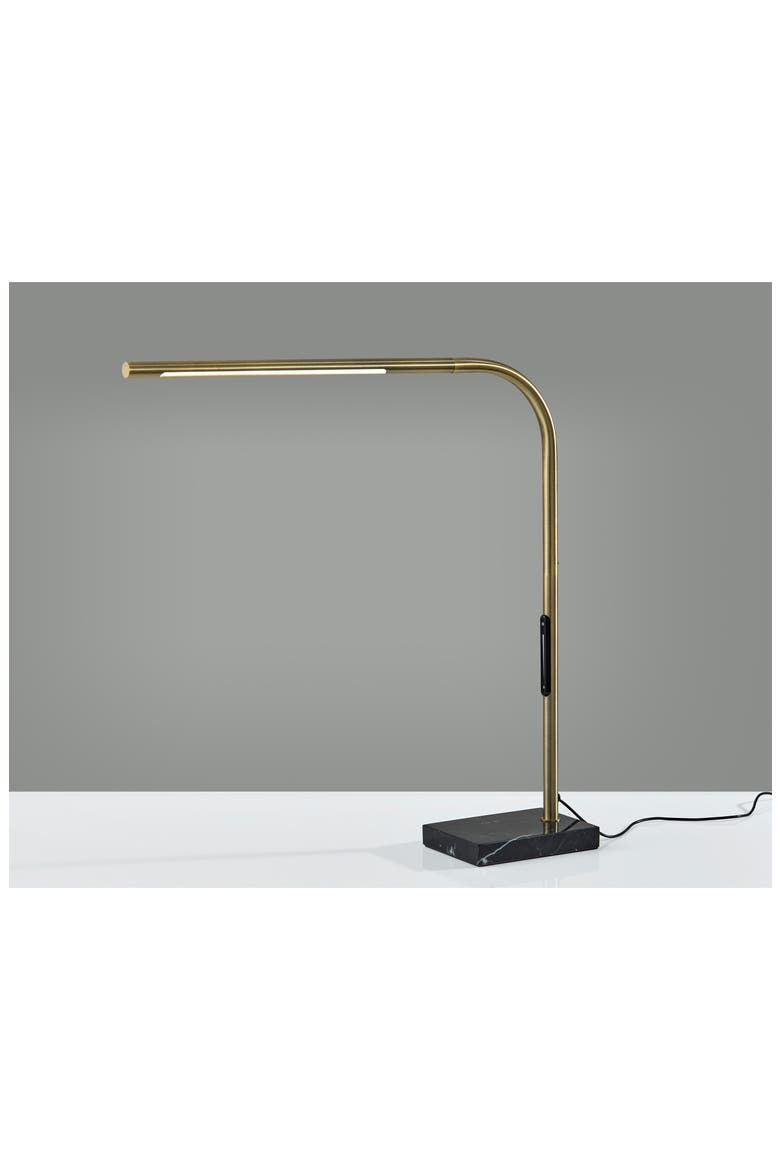 Cullen LED Desk Lamp, Alternate, color, ANTIQUE BRASS
