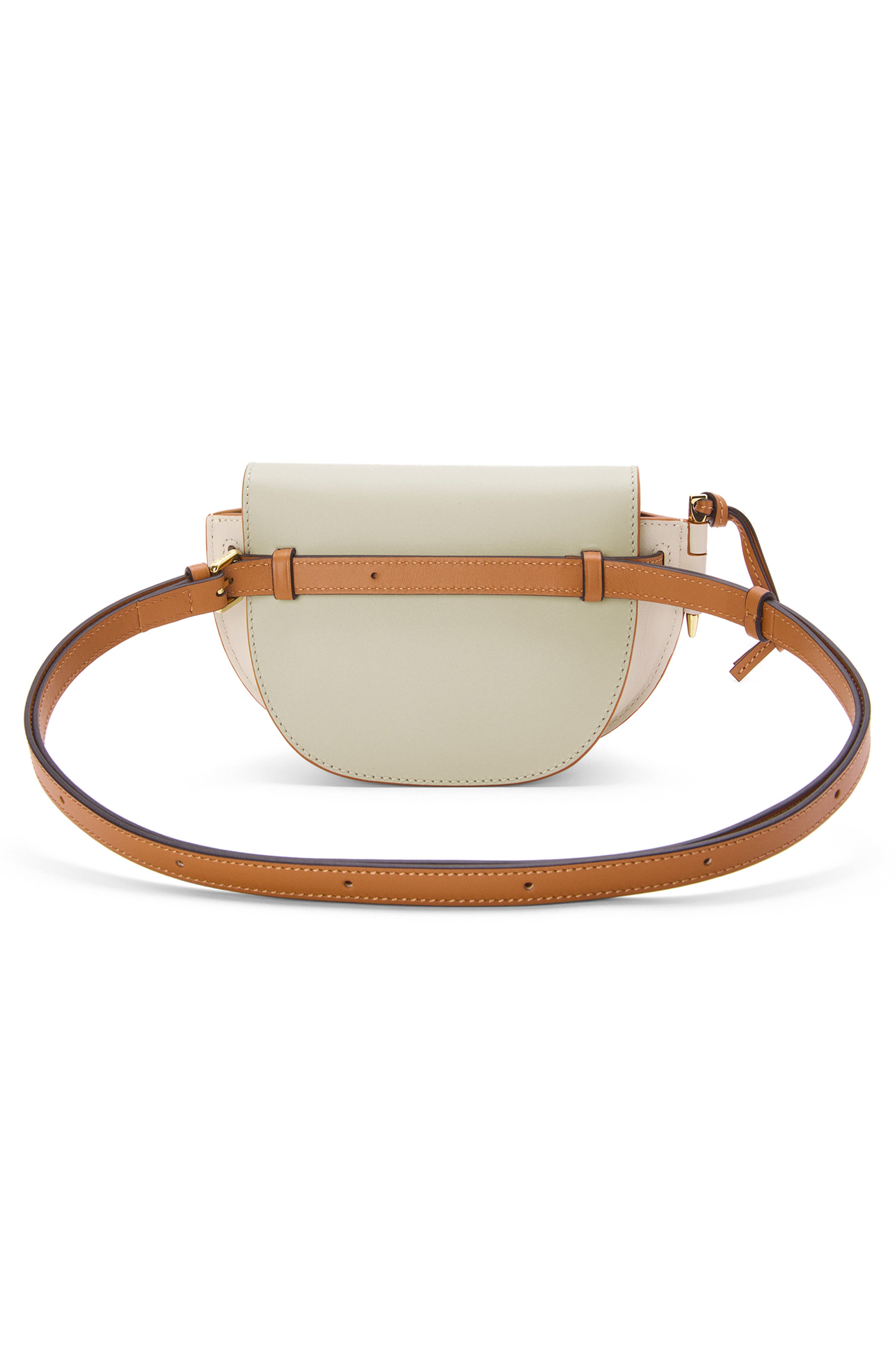 Loewe Mini Gate Leather Convertible Crossbody Bag, Alternate, color, 