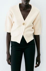 MANGO Helia V-Neck Cardigan