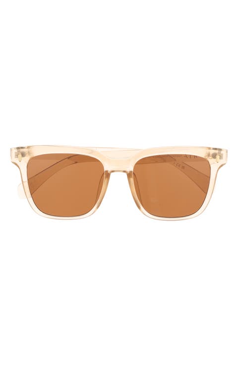 Luna 54mm Square Sunglasses
