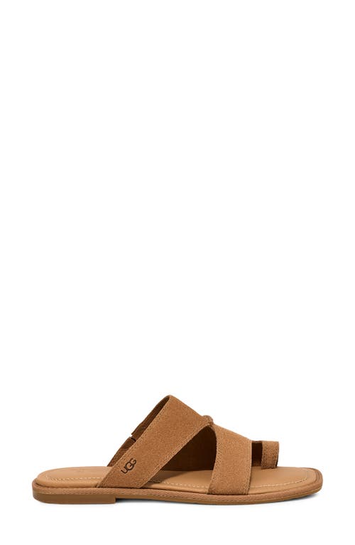 Ugg(r) Matira Slide Sandal In Chestnut