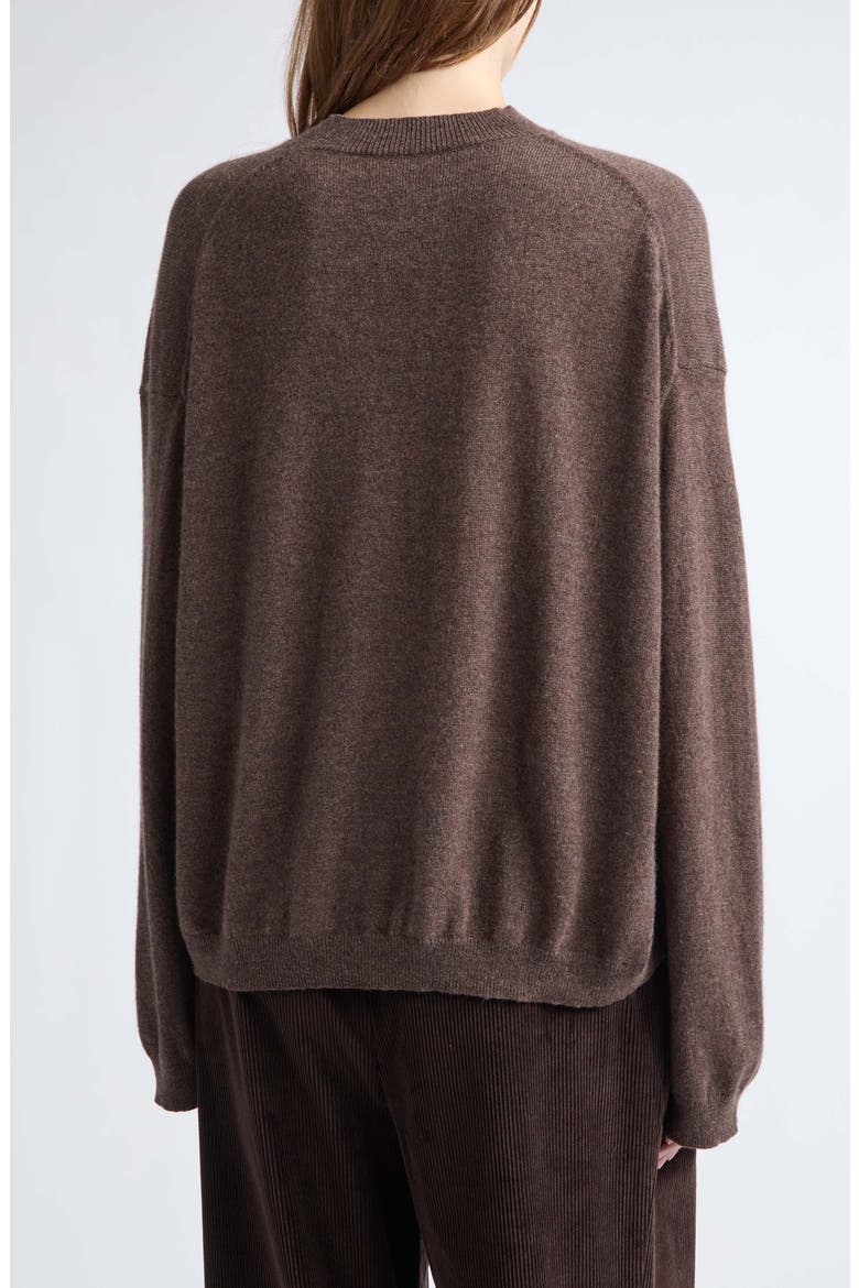 The Boxy Mockneck Cashmere Sweater, Alternate, color, TAUPE