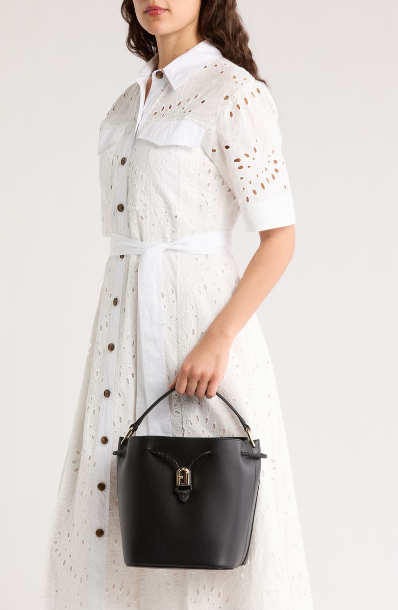 Furla Levante Drawstring Tote Bag, Alternate, color,