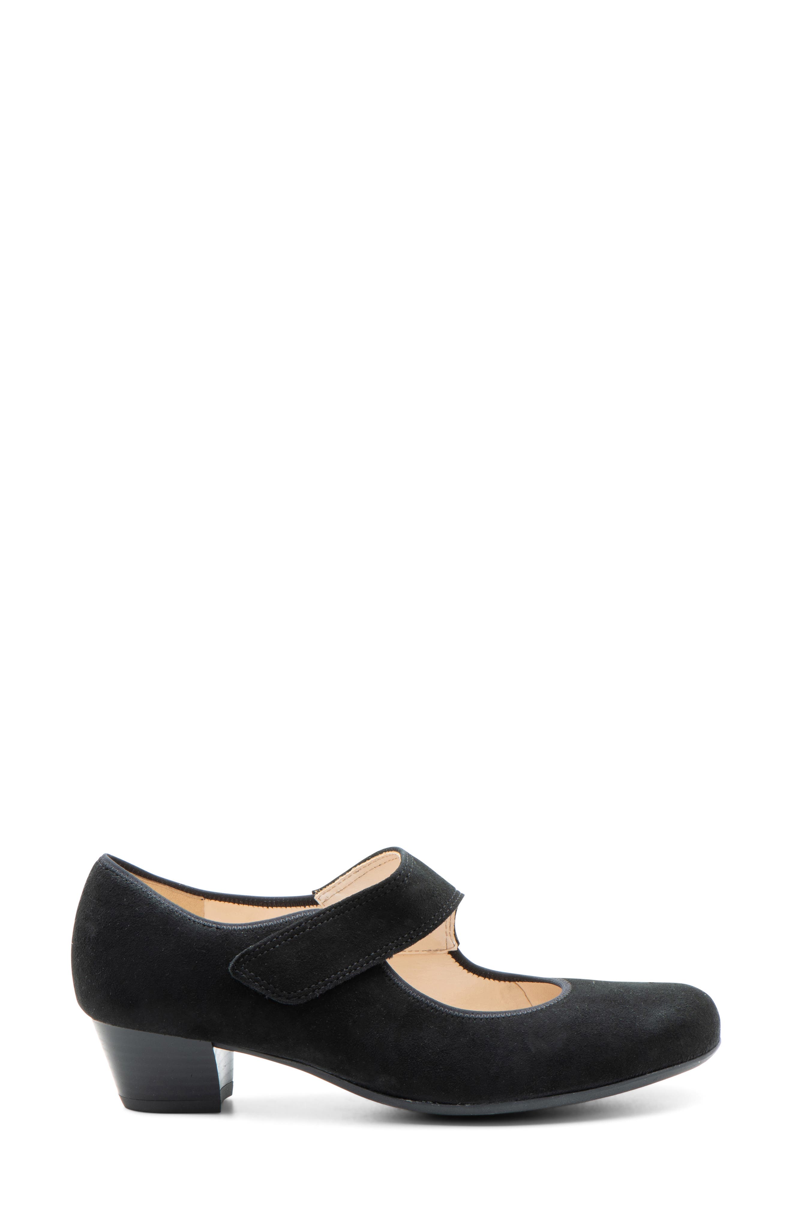 Calico 2.0 Mary Jane Pump, Alternate, color, BLACK SUEDE