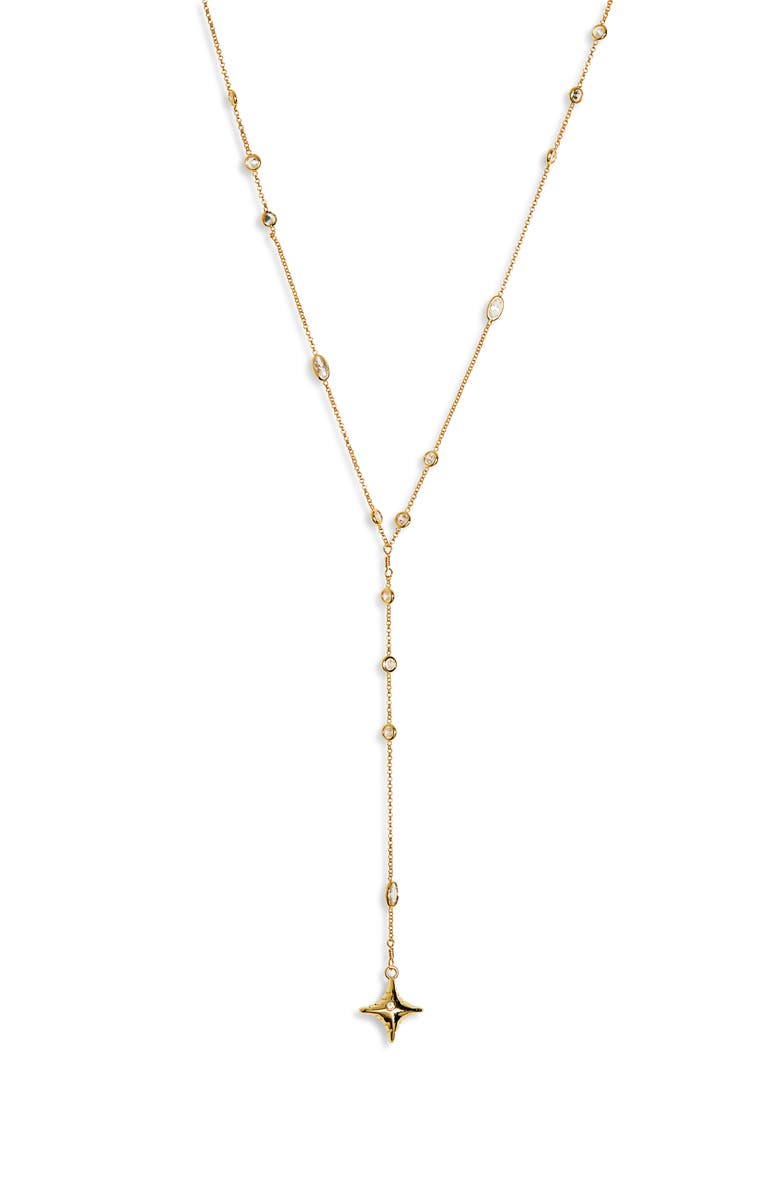 VIDAKUSH Star Power Y-Necklace, Main, color, Gold