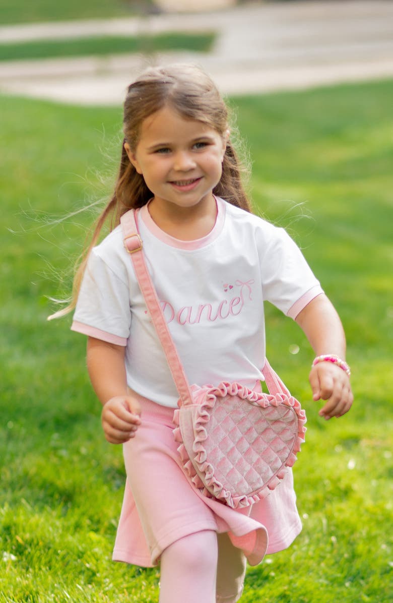 Bits & Bows Skirted Bow Jogger, Alternate, color, Pink