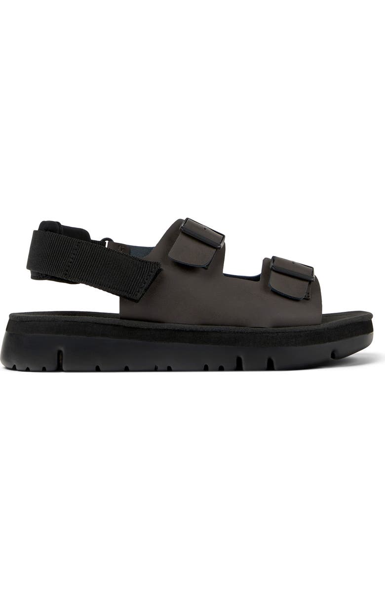Camper Oruga Sandal, Main, color, Dark Brown